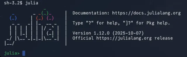 Julia REPL