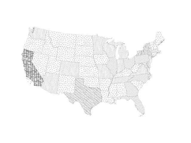 Patterned Map