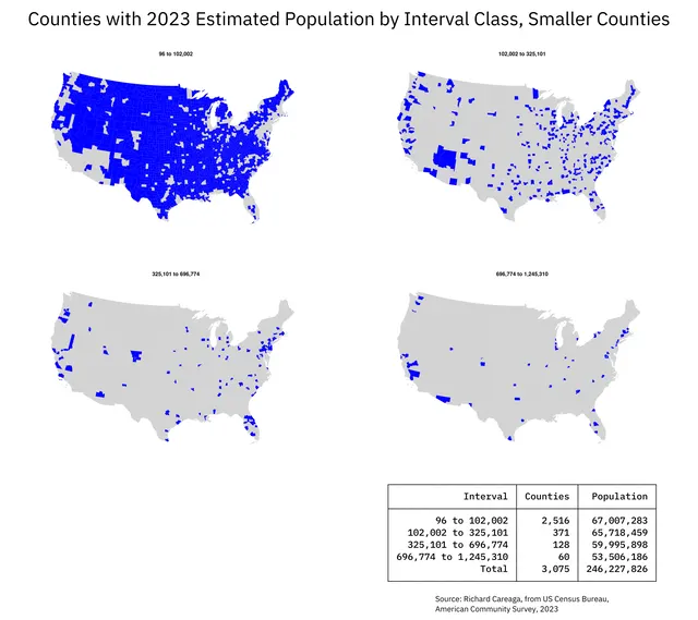 Small Multiples Map Illustration